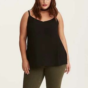 EUC Torrid Slub Side Slit Long Gauze Cami Sz 3